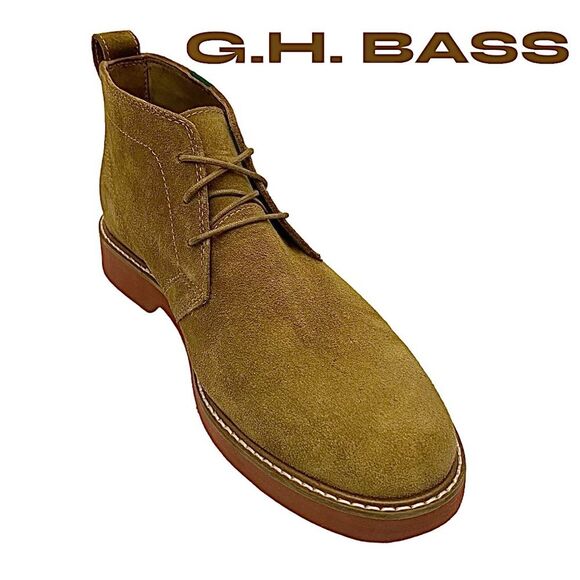 Mens Brooks Tan Suede Chukka Buck Men’s Size 9 Medium Pre-Owned - Picture 1 of 11
